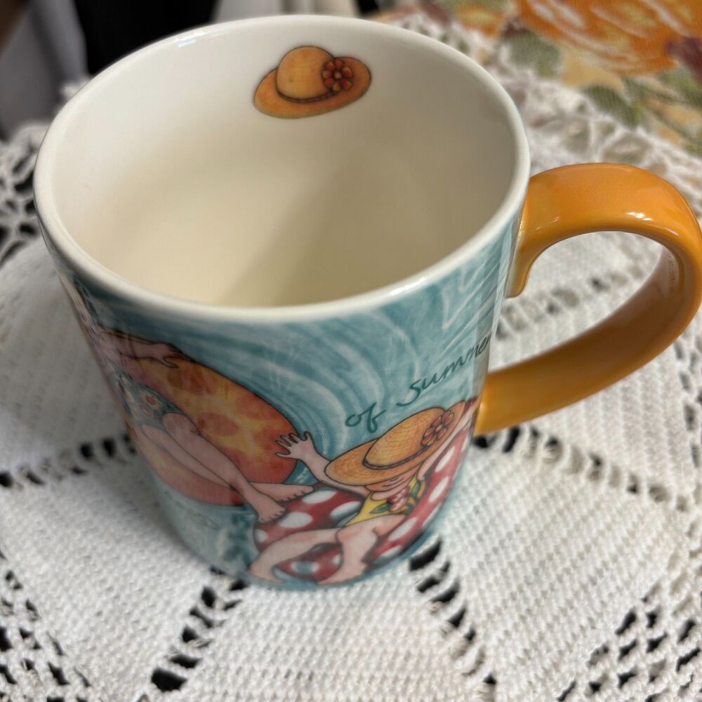 Mary Engelbreit Oh The Lazy Days Of Summer Cape Shore Ceramic Coffee Mug